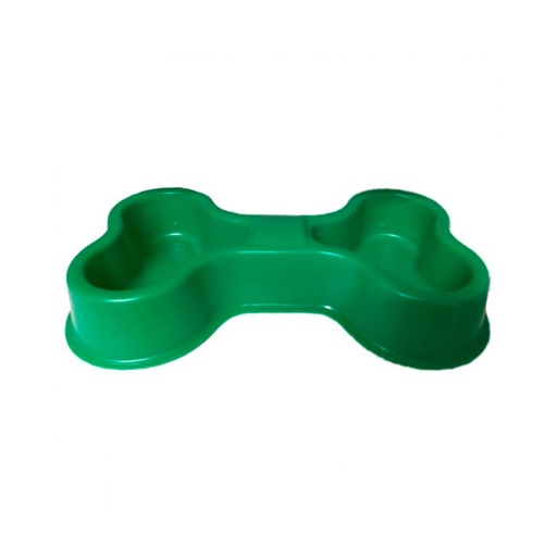 [BZN182] COMEDERO DOBLE HUESO CHICO